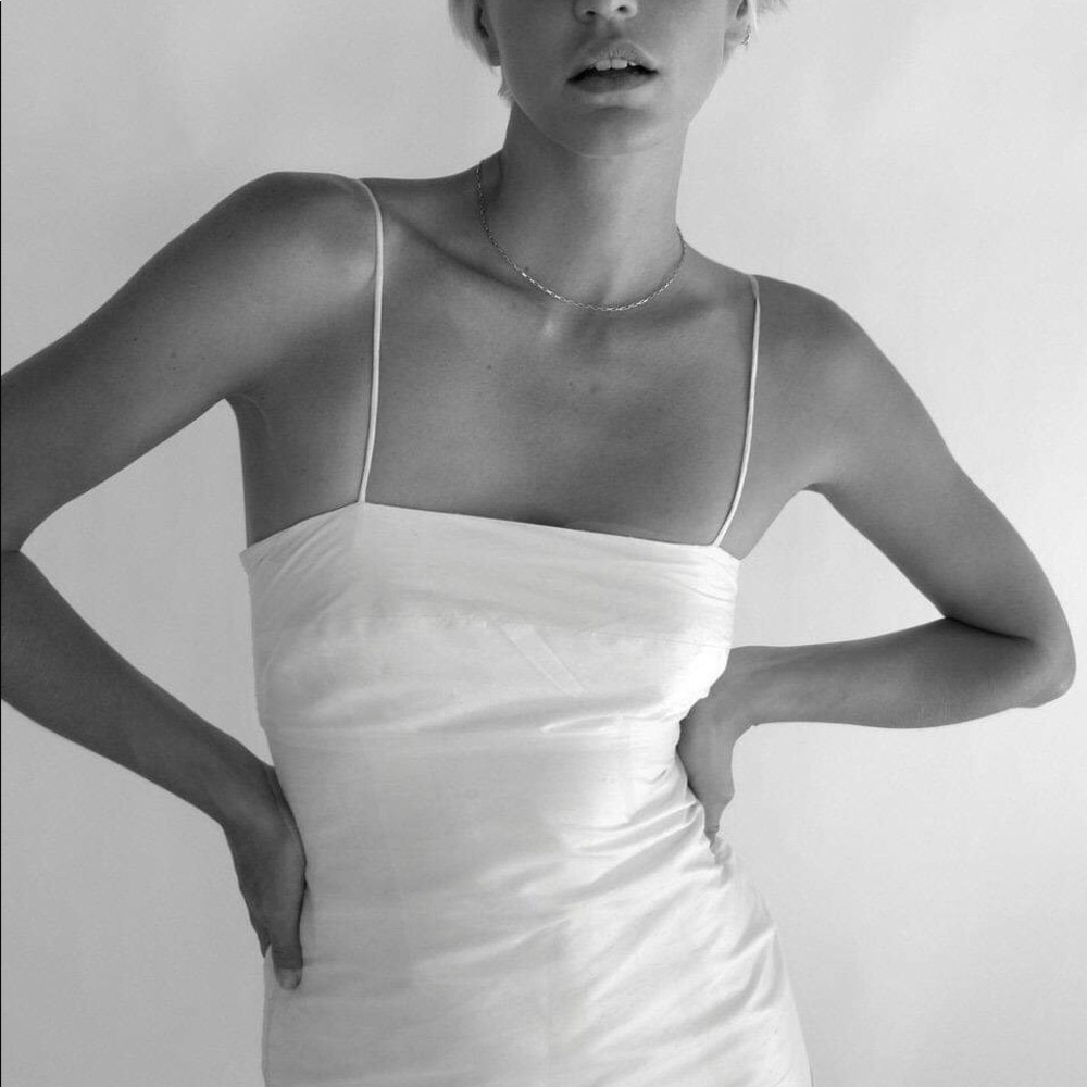 Réalisation Par Christy Dress in Ivory New XS
